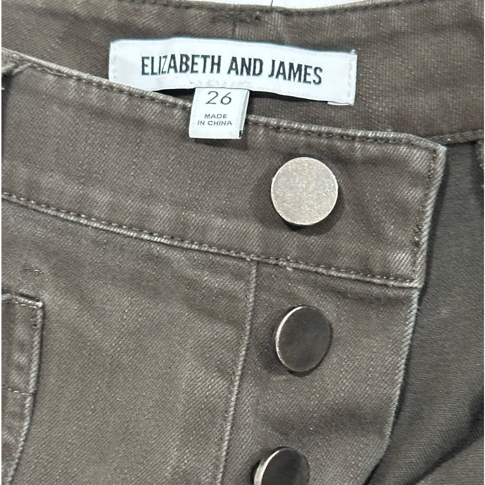 Elizabeth and James Carmine Cropped
Button Fly Wide Leg Jeans Size 26. C… - Picture 6 of 15
